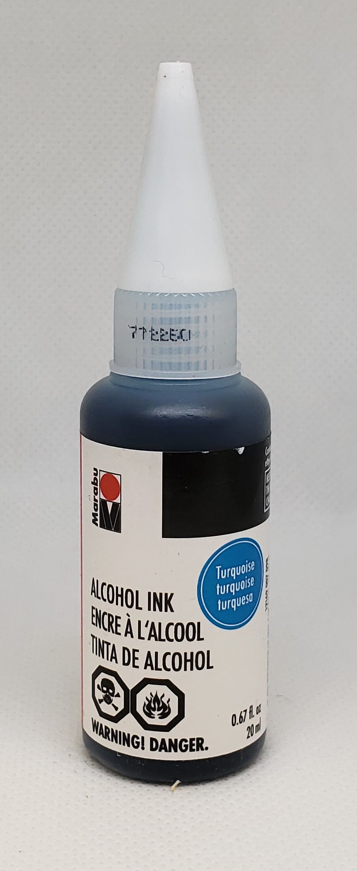 Marabu Alcohol Inks with Color-Shift Glitter