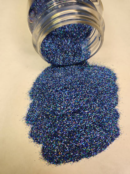 Deep Sea - .2mm Holographic Sea Blue Extra Fine Glitter - 2oz