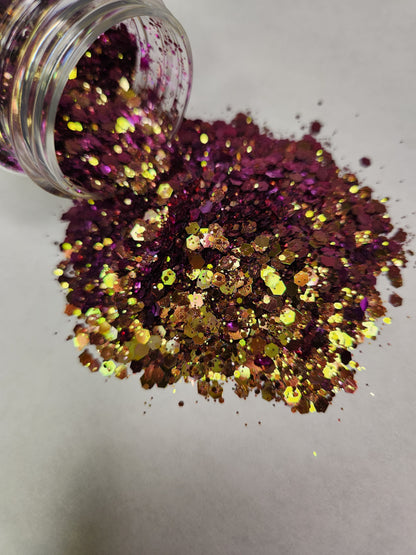 Morning Glory - General Mixed Iridescent Glitter - 2oz