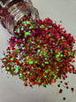 Sleigh Bells- General Mixed Iridescent Glitter - 2oz