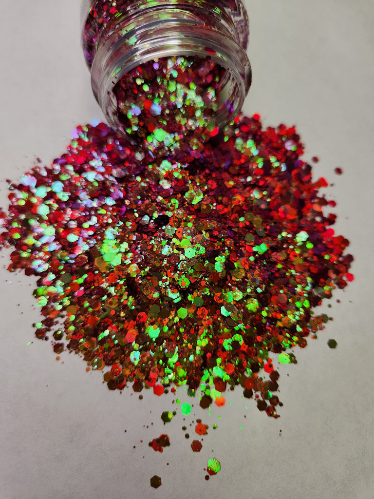 Sleigh Bells- General Mixed Iridescent Glitter - 2oz