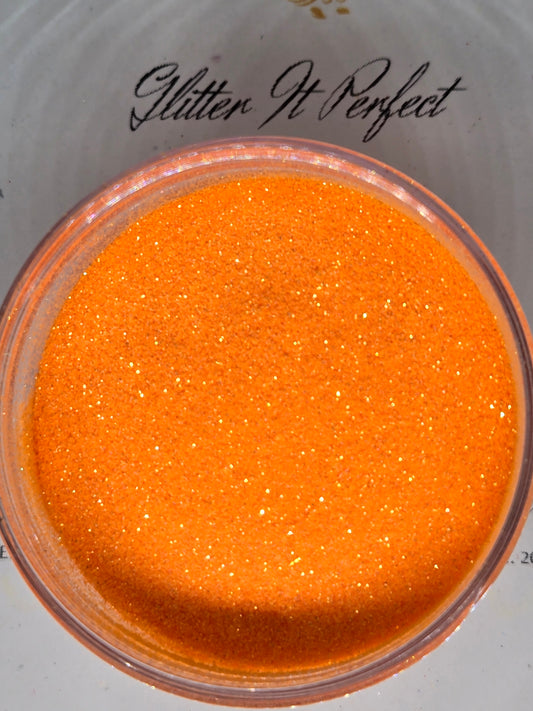 Crush - Neon Orange Micro Glitter - 1oz