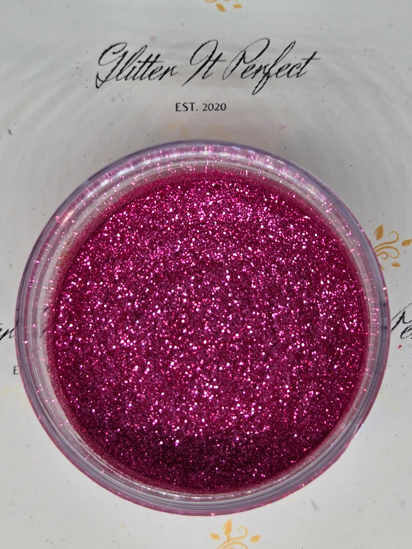 Zinnia - Pink Micro Glitter - 1oz