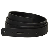 Custom Black Leather Belt