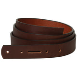 Custom Chocolate Leather Belt