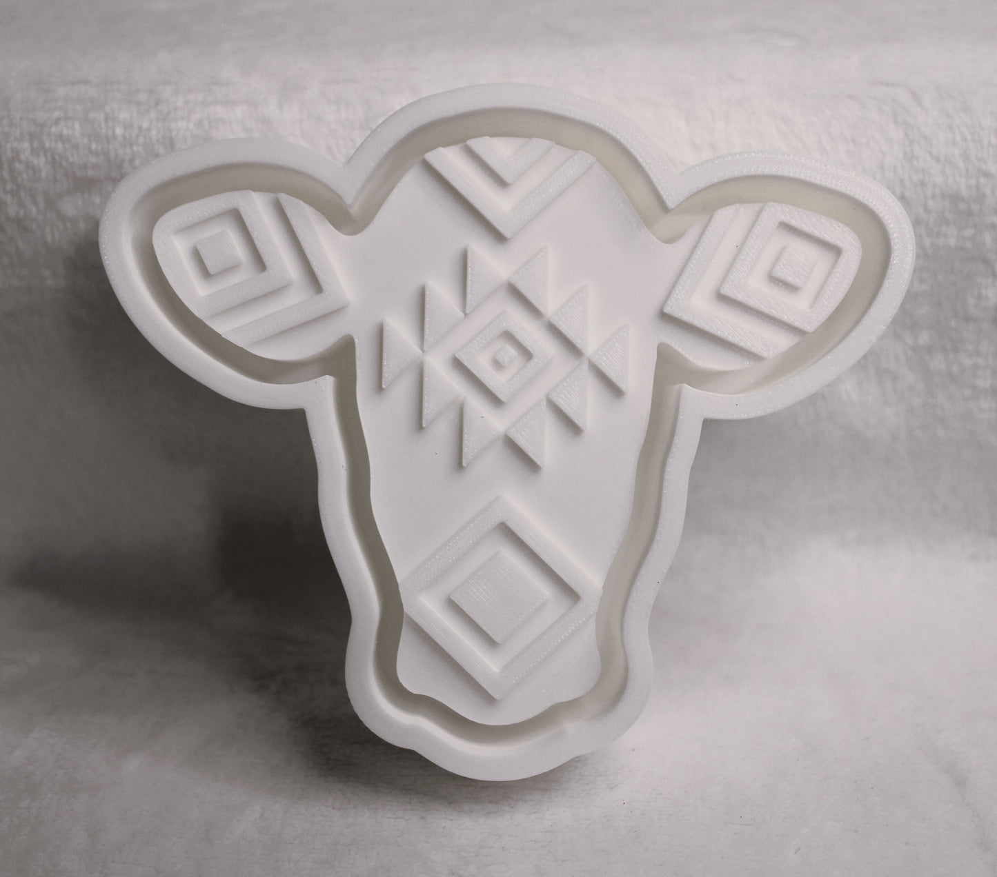 Aztec Cow Freshie Mold