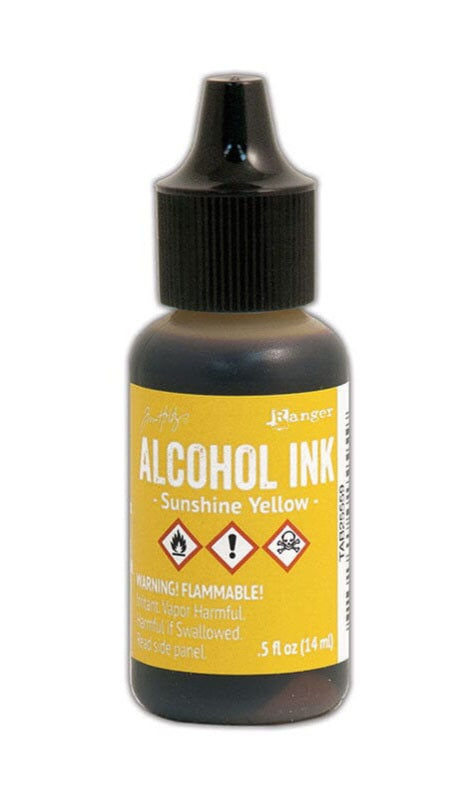 Tim Holtz® Alcohol Ink Sunshine Yellow, 0.5oz