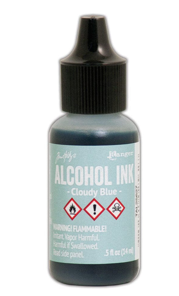 Tim Holtz® Alcohol Ink Cloudy Blue, 0.5oz