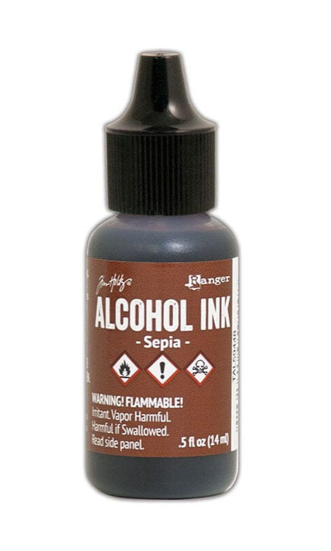Tim Holtz® Alcohol Ink Sepia, 0.5oz