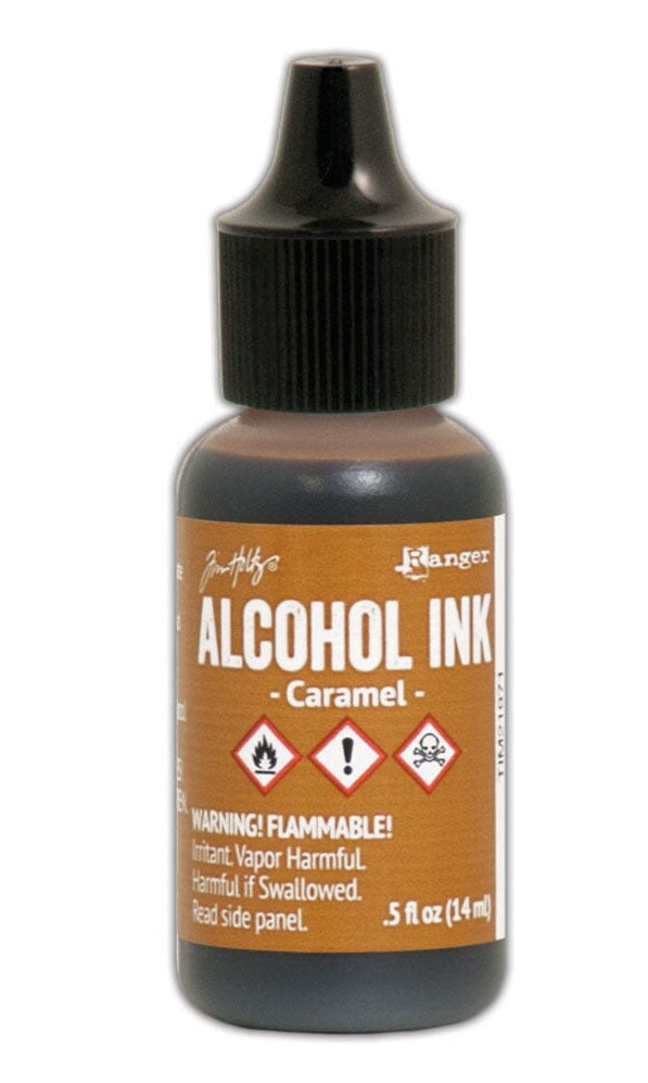 Tim Holtz® Alcohol Ink Caramel, 0.5oz