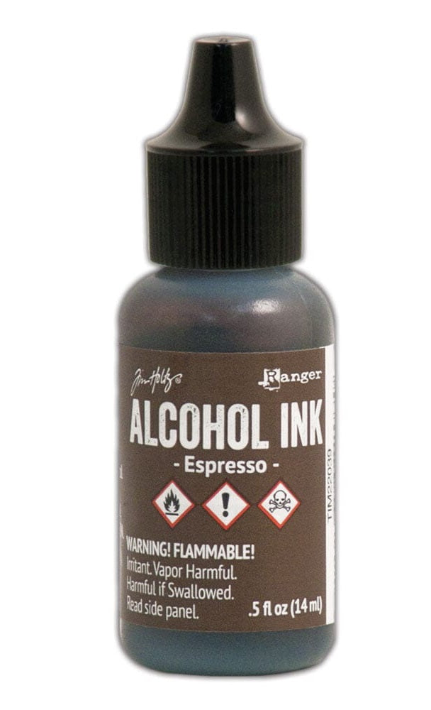 Tim Holtz® Alcohol Ink Espresso, 0.5oz