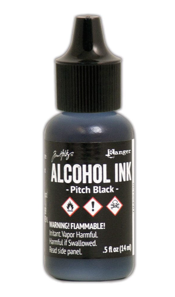 Tim Holtz® Alcohol Ink Pitch Black, 0.5oz