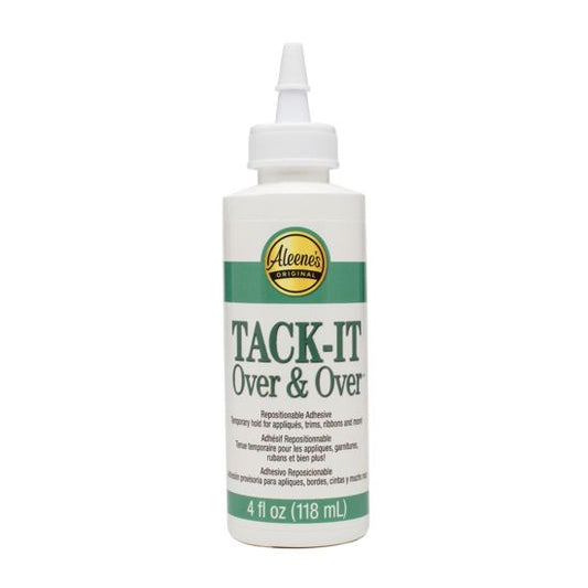 Aleene's Tack-It Over & Over Repositionable Adhesive 4 fl. oz.