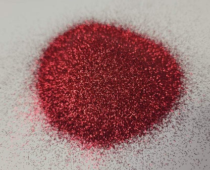 Vampires Kiss - 0.3mm Red Fine Glitter Pure Color - 2oz