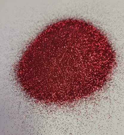 Vampires Kiss - 0.3mm Red Fine Glitter Pure Color - 2oz