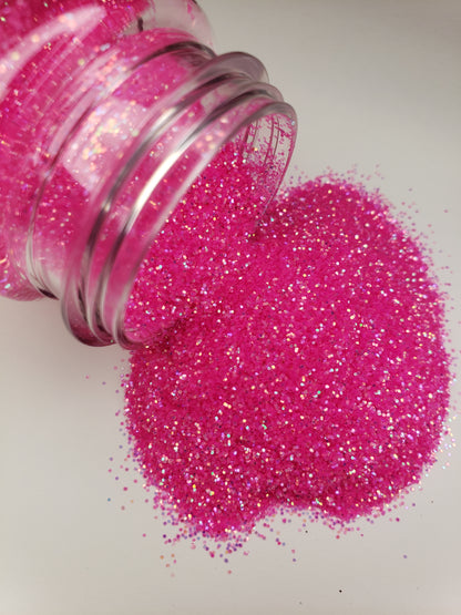 Pinkest Princess - .4mm High Brightness Pink Iridescent Fine Glitter - 2oz