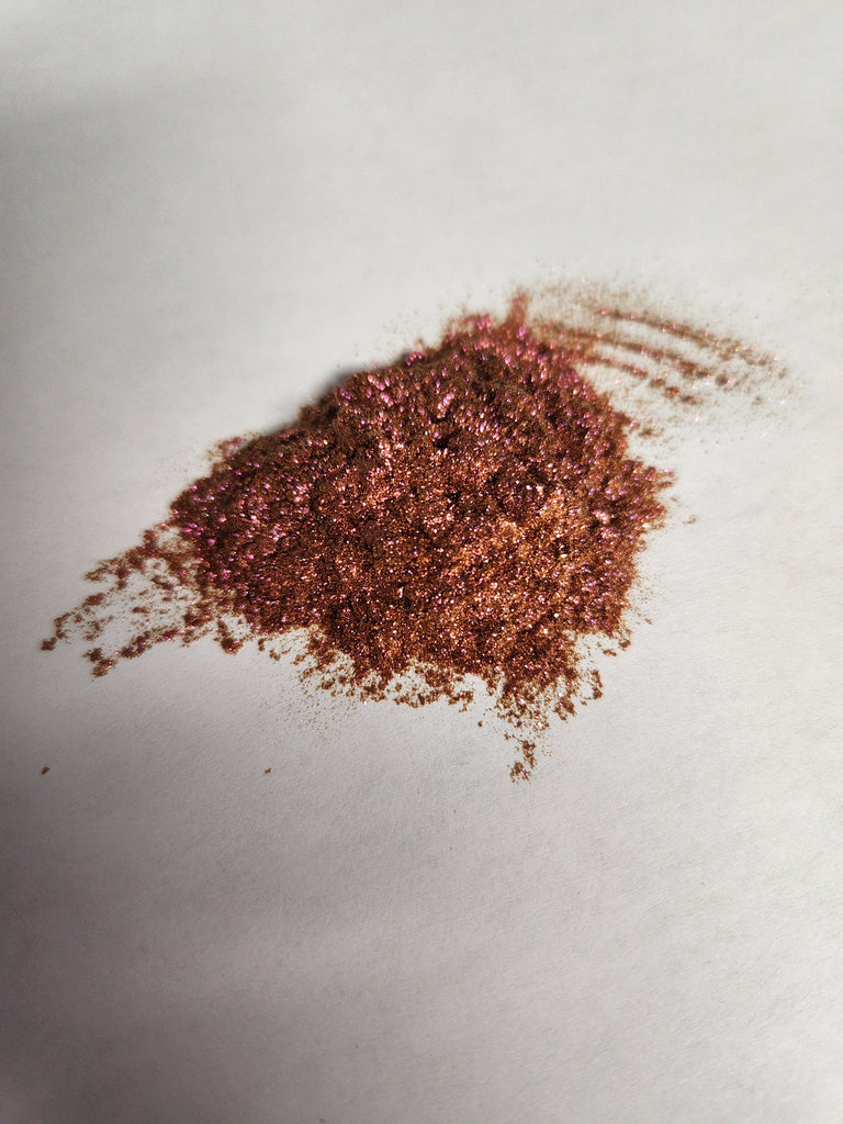 Mauve / Orange Color Shift Mica Powder - 10 grams