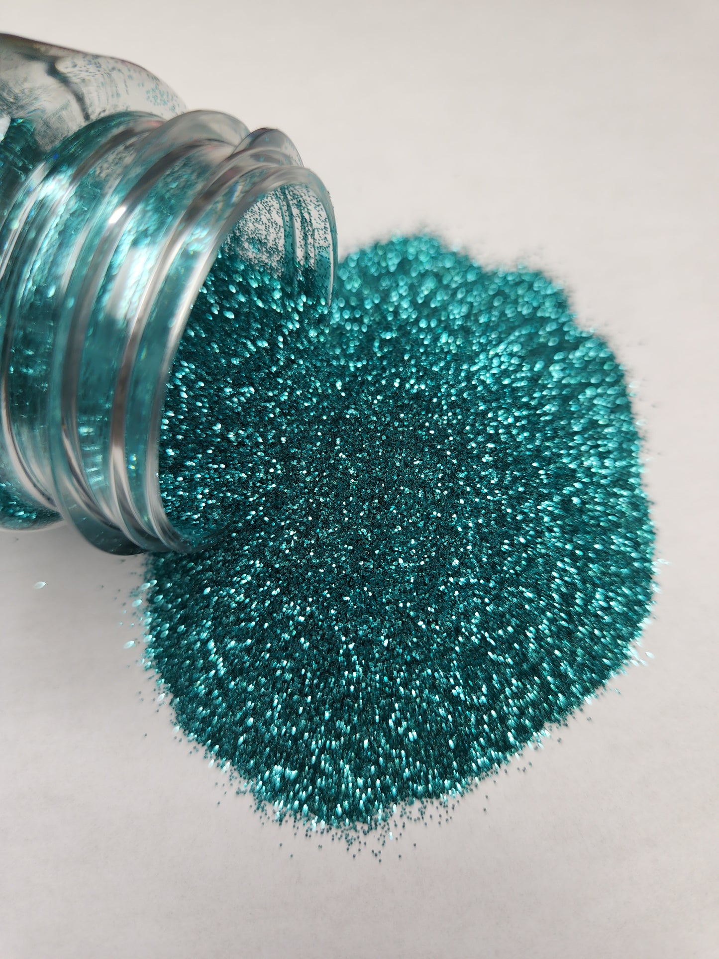 B.E.A.U.Teal.ful - .2mm Fine Metallic Teal Polyester Glitter - 2oz