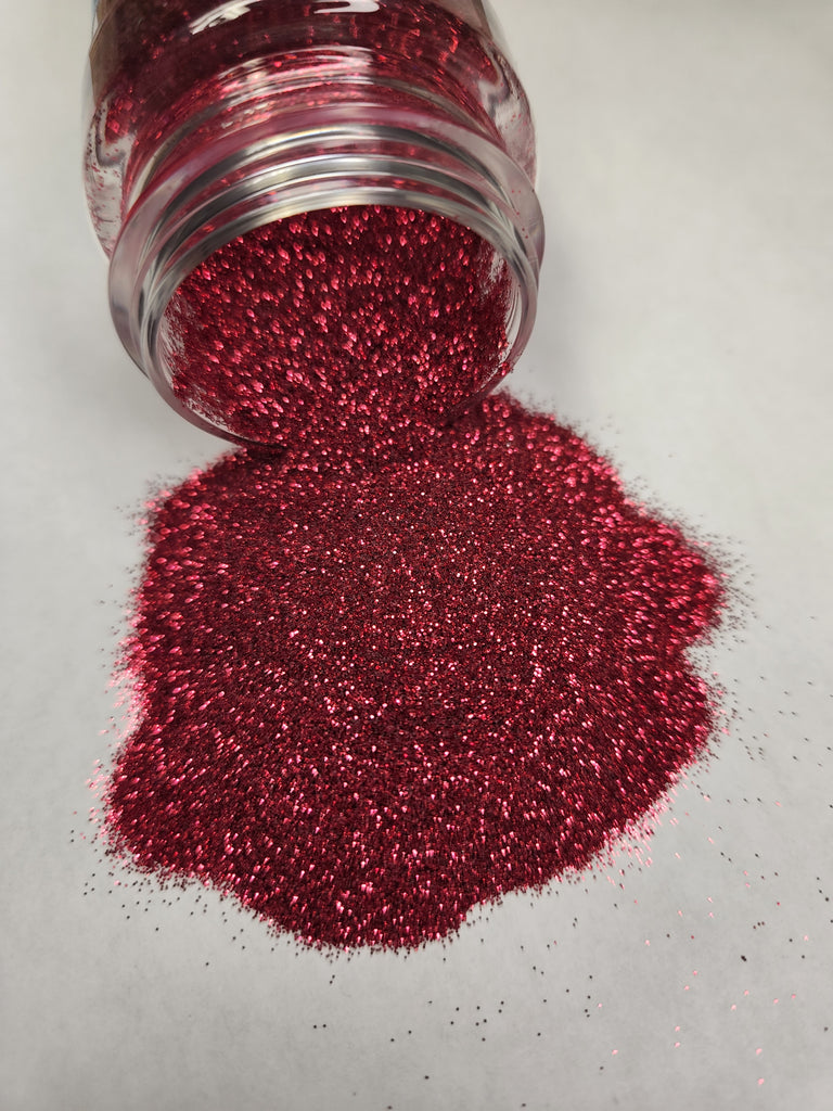 Red High Heels - .2mm Fine Cherry Red Pure Color - 2oz