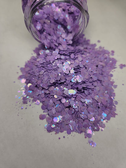 Lilac Blooms - General Mixed Iridescent Glitter - 2oz