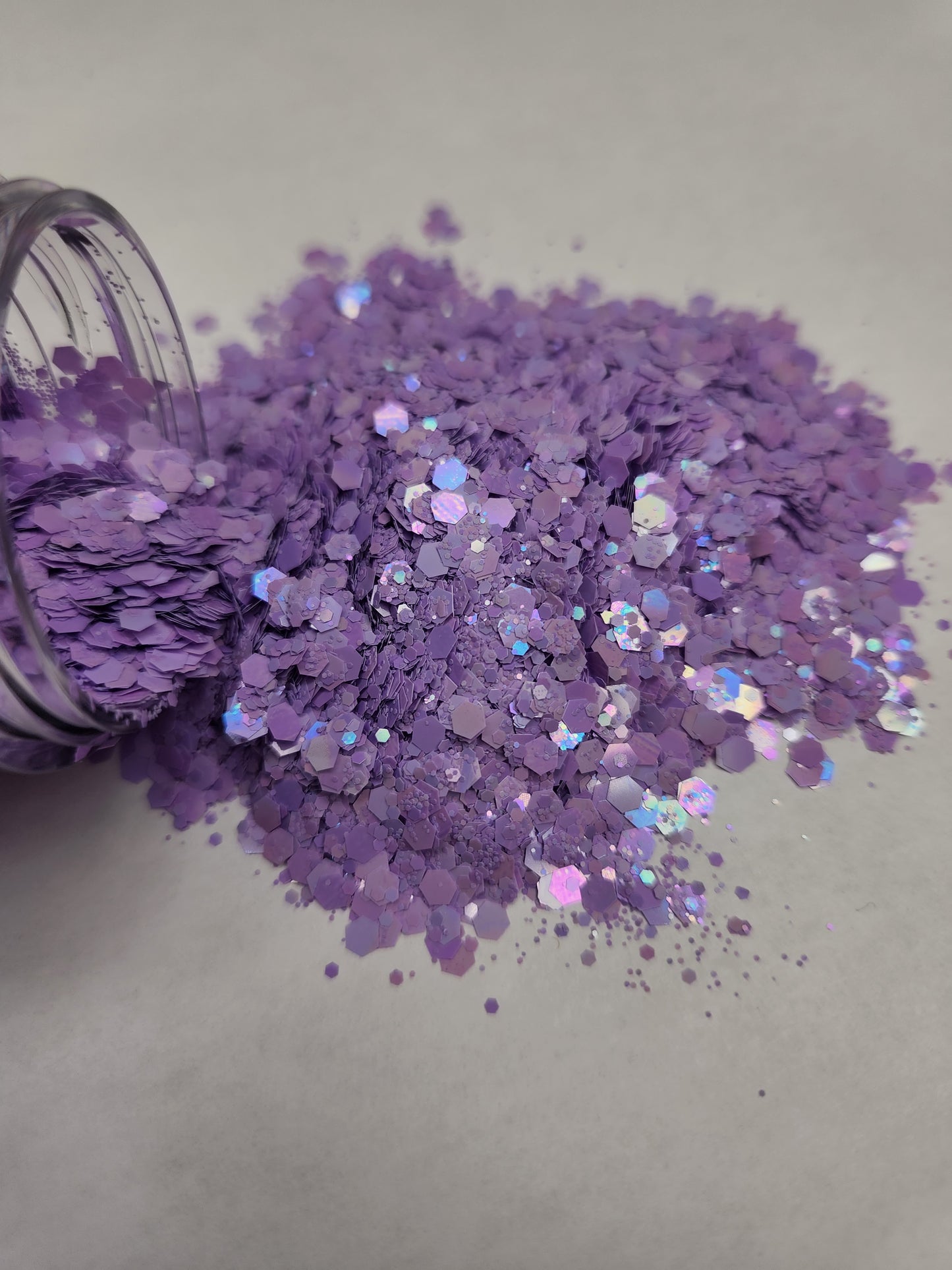 Lilac Blooms - General Mixed Iridescent Glitter - 2oz