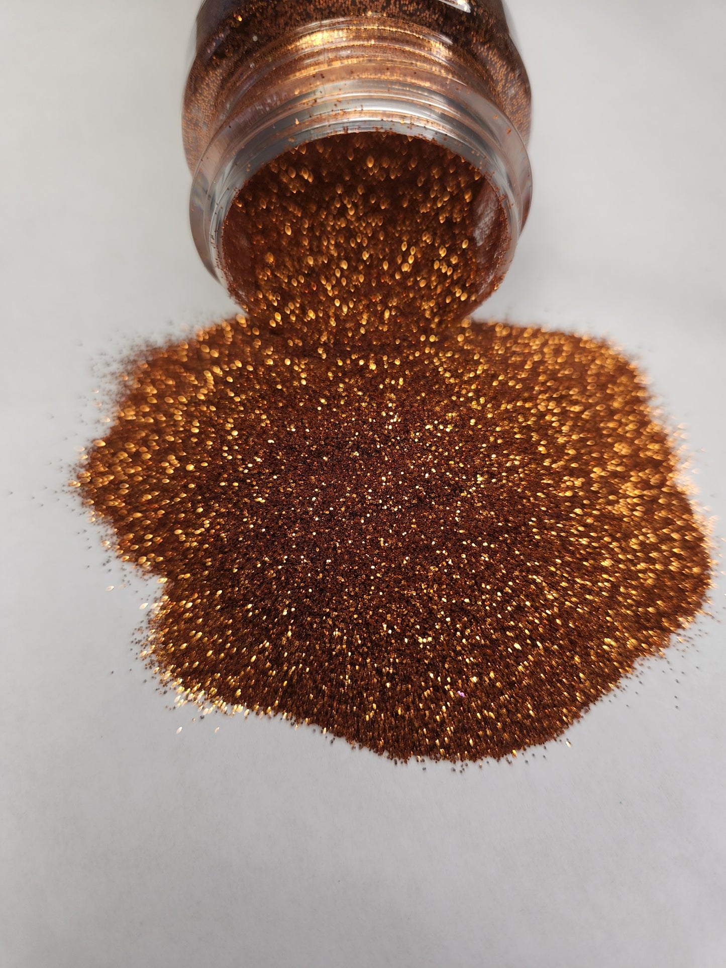 Northern Rust - .2mm Fine Metallic Burnt Orange Polyester Glitter - 2oz