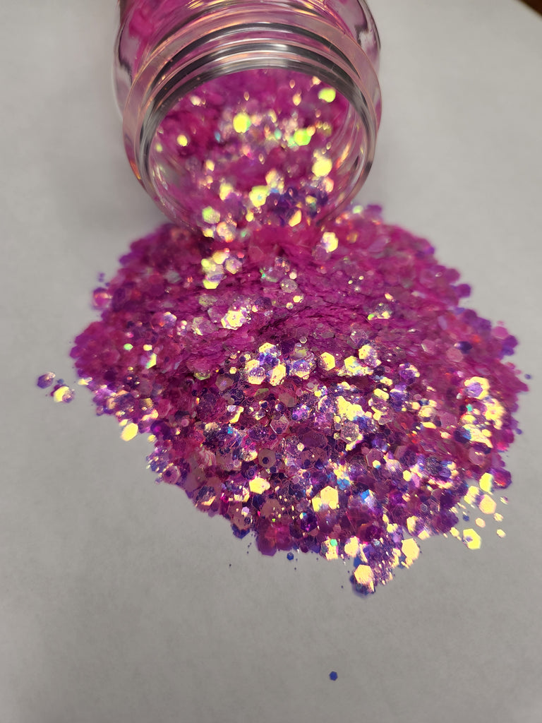 Neo Glo Glitter Glow in the Dark Collection - Powder #02