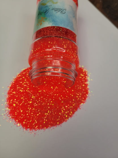 Peeling Out - .4mm Neon Iridescent Glitter - 2oz