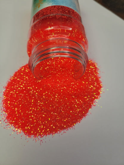 Peeling Out - .4mm Neon Iridescent Glitter - 2oz