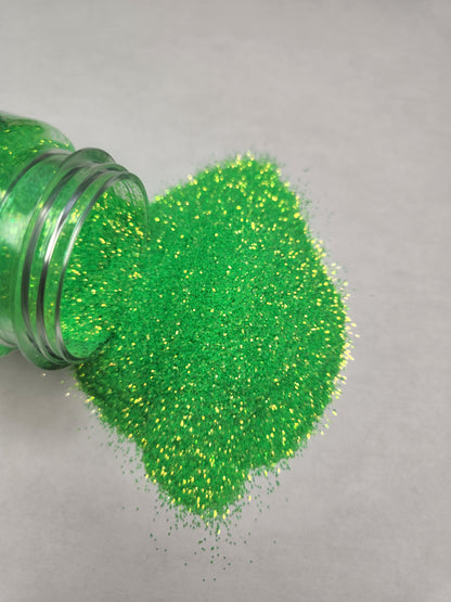 Limeade - .4mm Neon Iridescent Glitter - 2oz