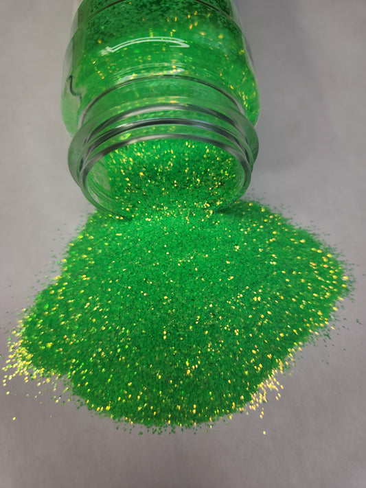 Limeade - .4mm Neon Iridescent Glitter - 2oz