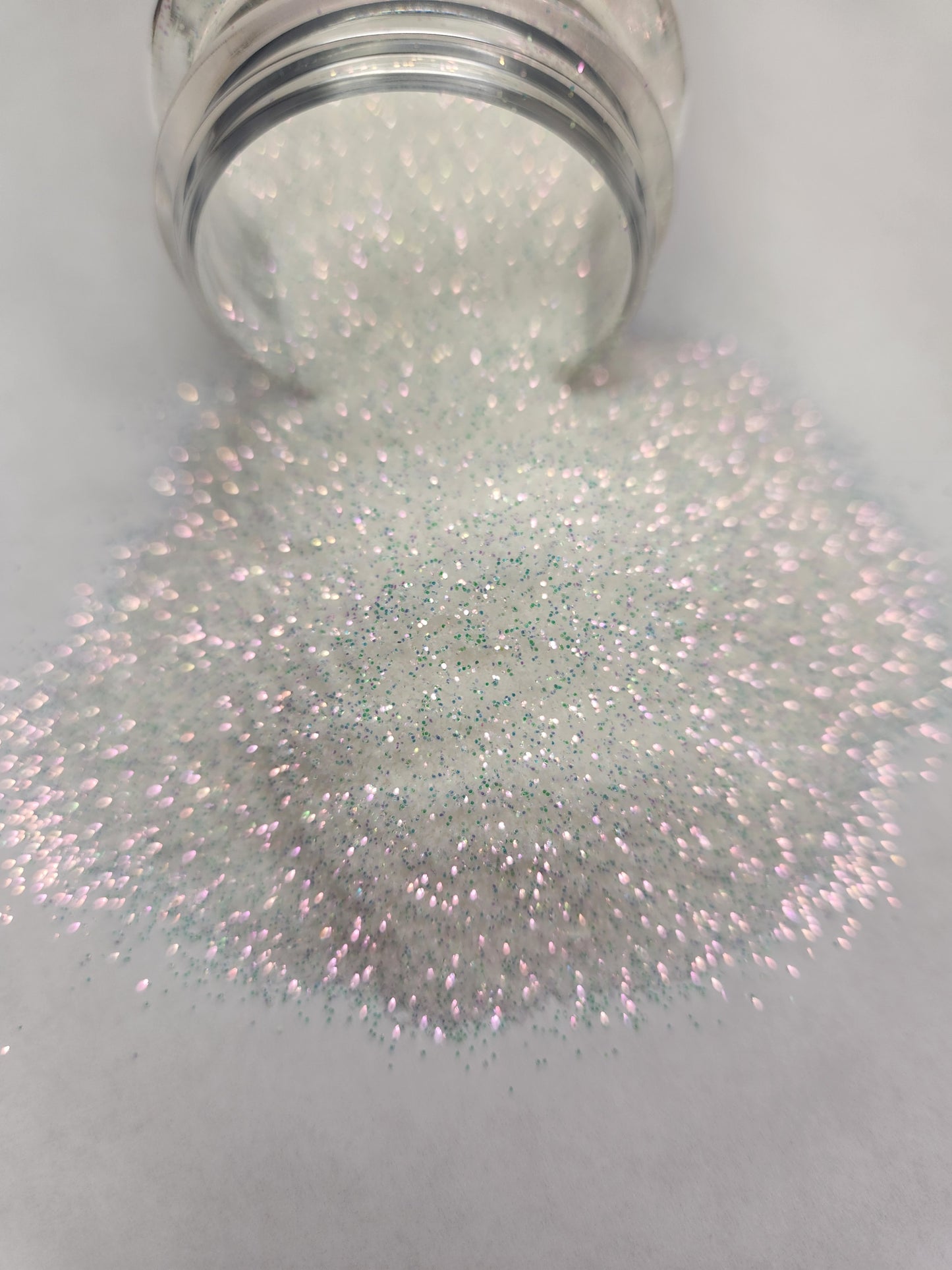 Shaved Ice - 0.3mm Green / Red Rose Brightness Iridescent Glitter - 2oz