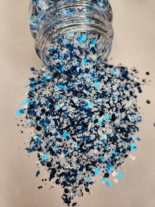 Frosty - Custom Mixed Glitter - 2oz