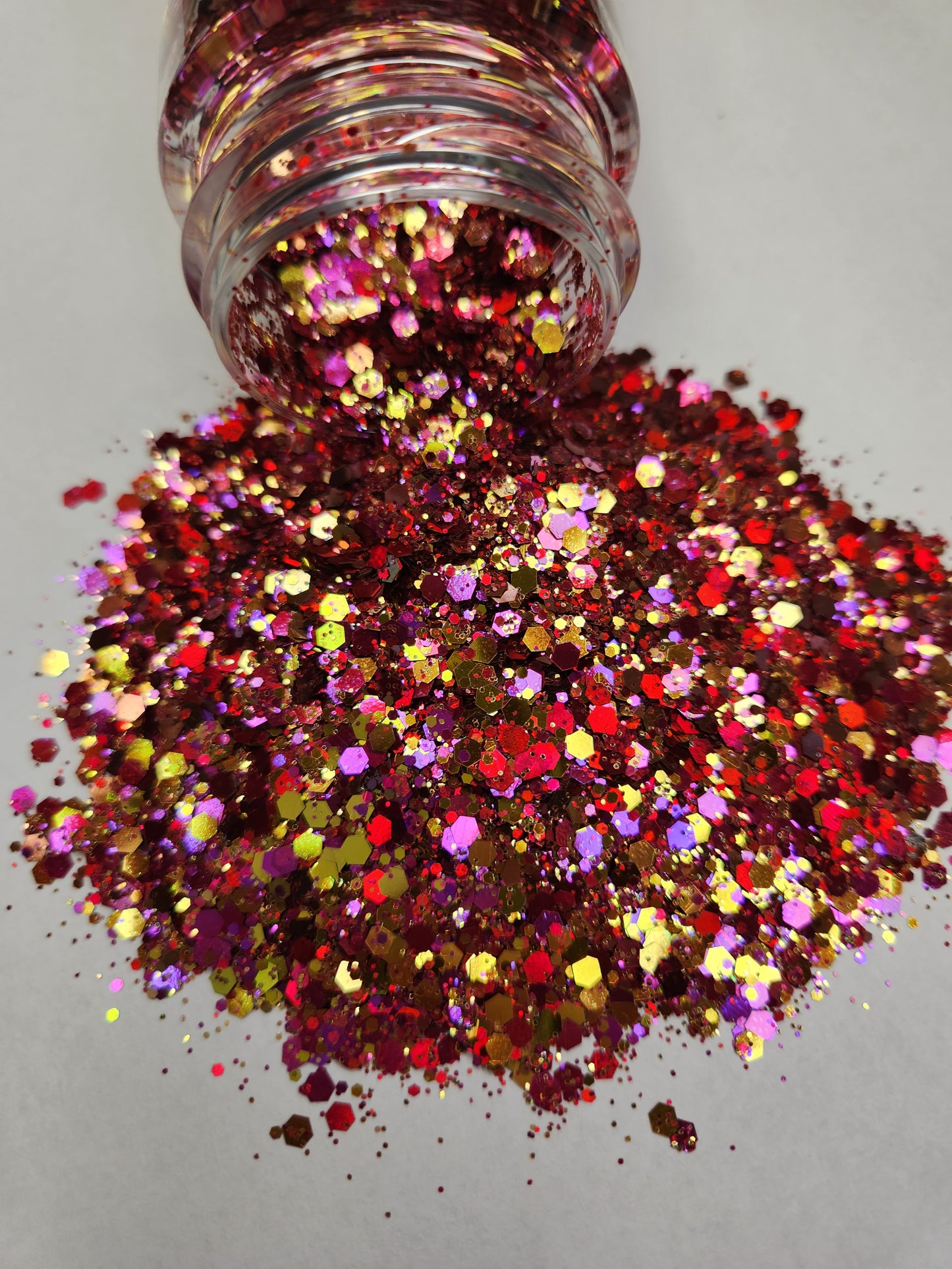 Be Mine - General Mixed Polyester Glitter - 2oz