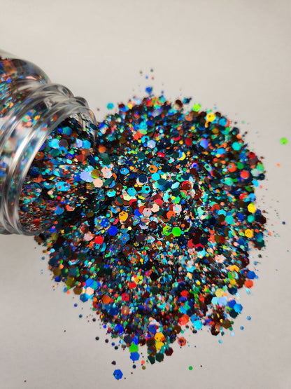 Rustic Jewel - General Mixed Holographic Glitter - 2oz