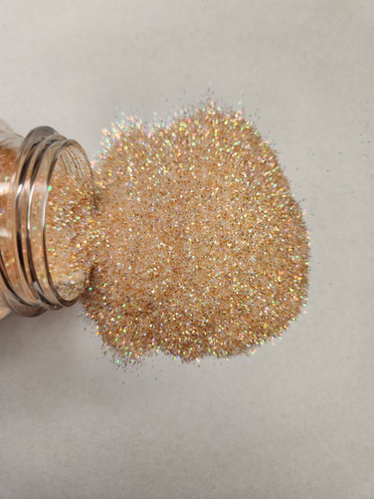 Peaches N Cream - 0.4mm Iridescent Glitter - 2oz