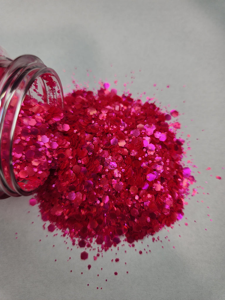 Torc TORC Iridescent Pink Fine Glitter 4 oz Glitter Powder for