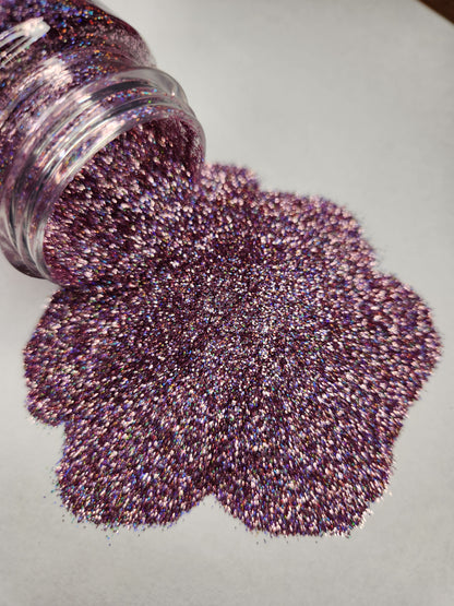 Brewster - .2mm Holographic Light Pink Fine Glitter - 2oz