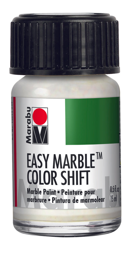 Marabu Easy Marble Glitter Green Red Gold 15ml