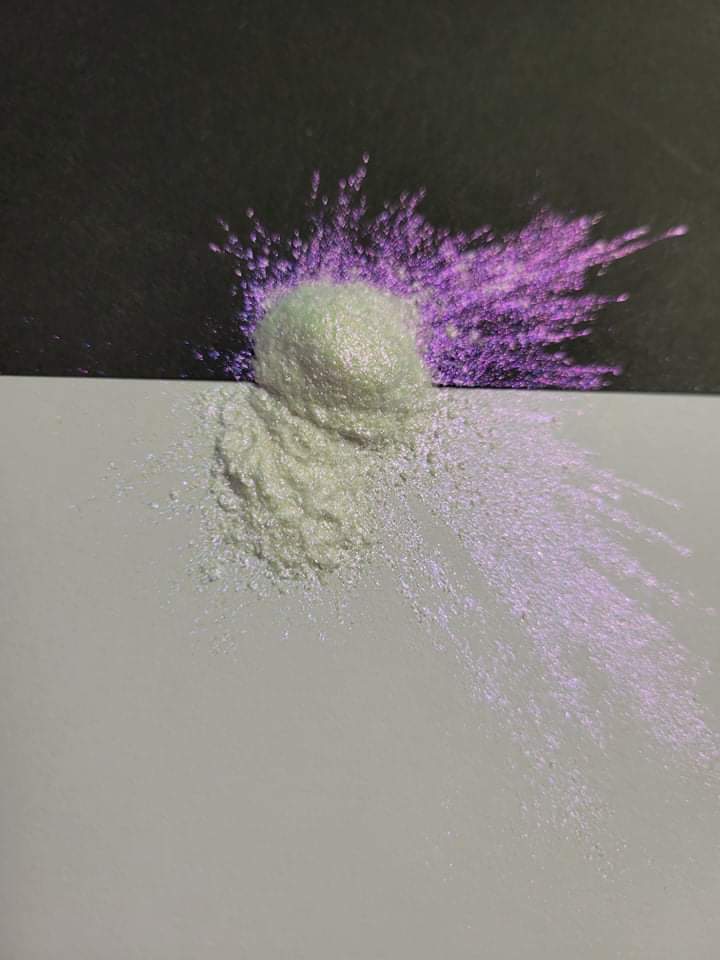Blue / Purple Color Shift Mica Powder - 10 grams